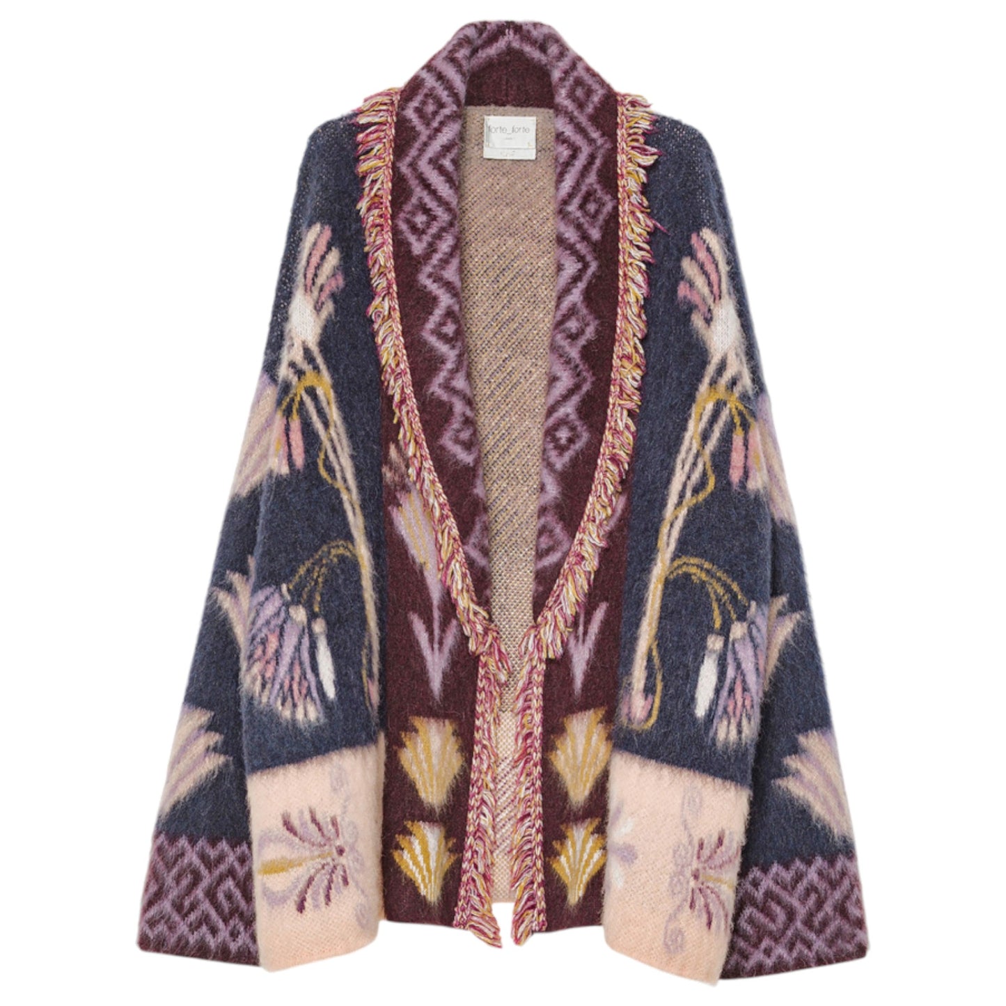 The Midnight Cocoon: Alpaca Dreams in Notte Blue