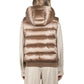 LAYRE-HC　The Urban Glow: Moca Camel Down Hooded Vest