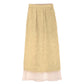 The Ethereal Movement: Fringe &amp; Organza Layered Skirt