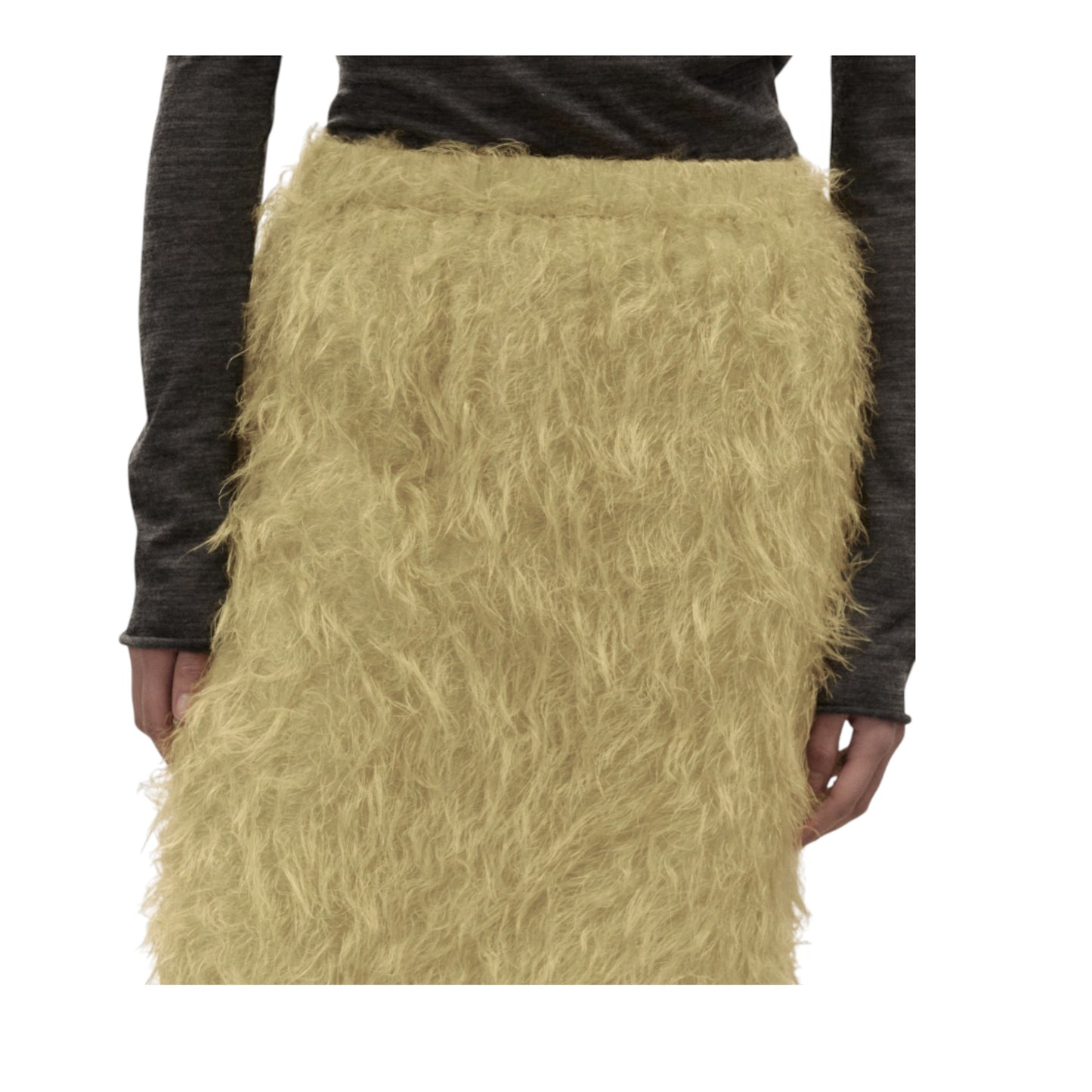 The Ethereal Movement: Fringe &amp; Organza Layered Skirt