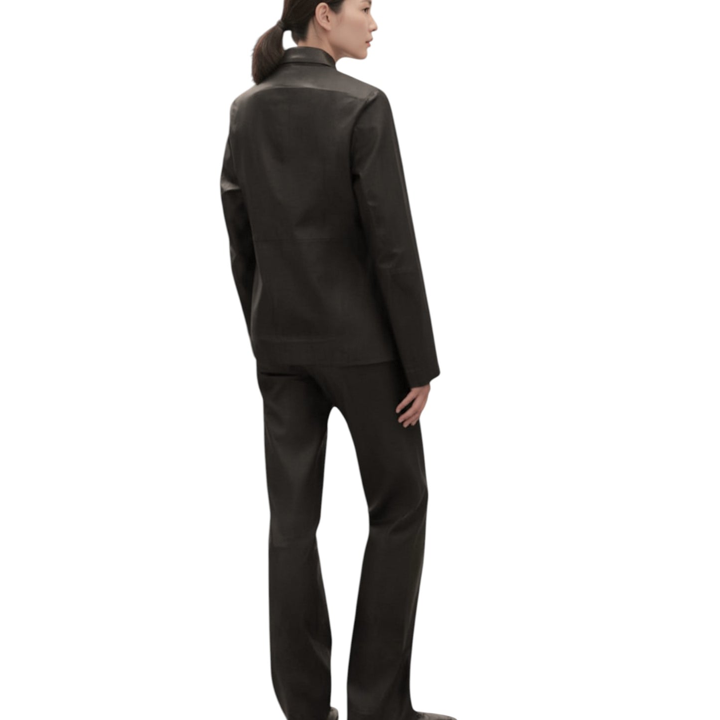 The Second Skin: Italian Stretch Leather Jacket