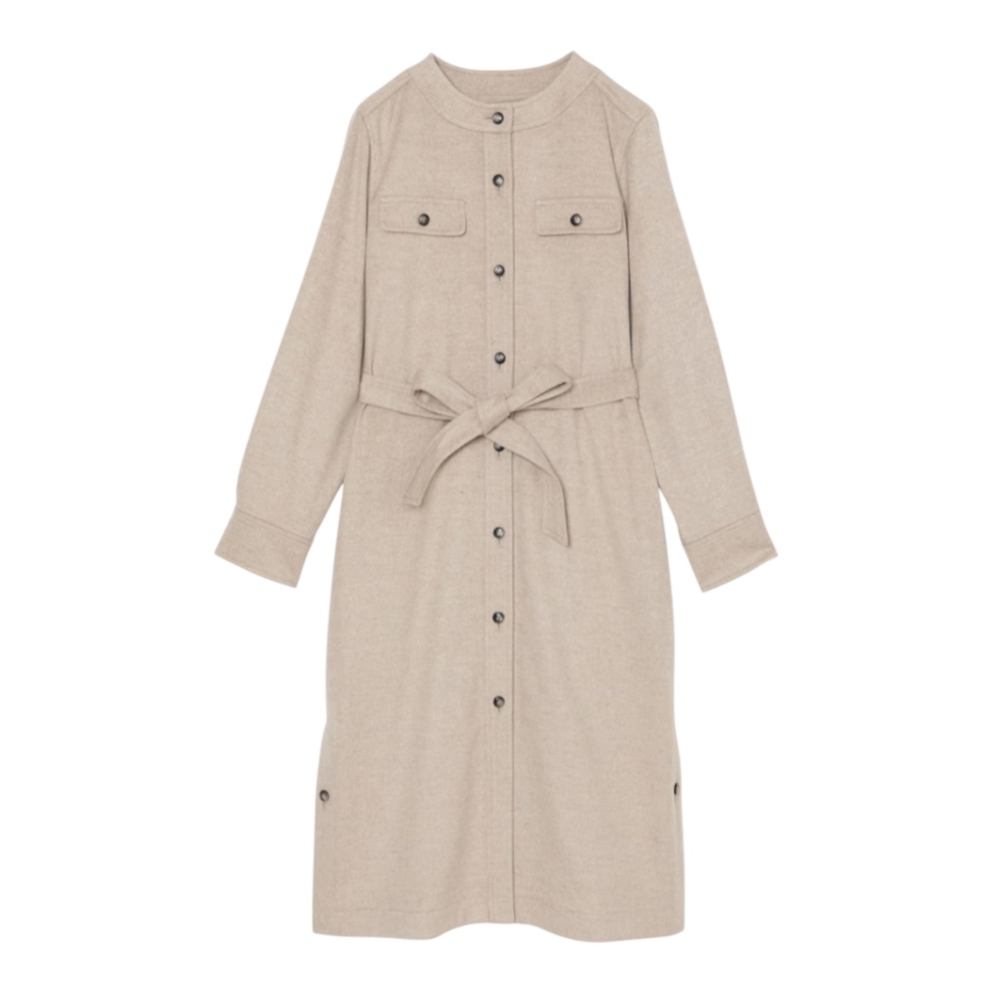 The Versatile Icon: Wool Tie-Belt Coat Dress