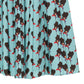 The Artful Muse: Erica Print Bow-tie Pleated Midi Dress