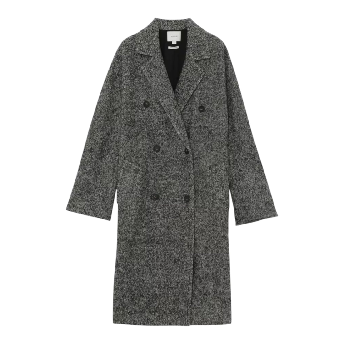 The Minimalist Icon: Wool Blend Oversized Coat