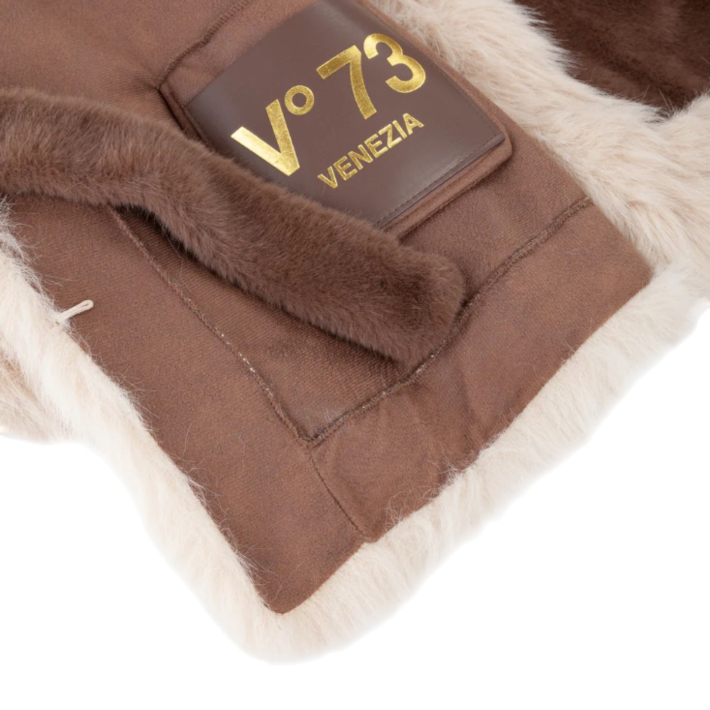 Venice Whispers: The Ethereal Ecofur Wrap Coat