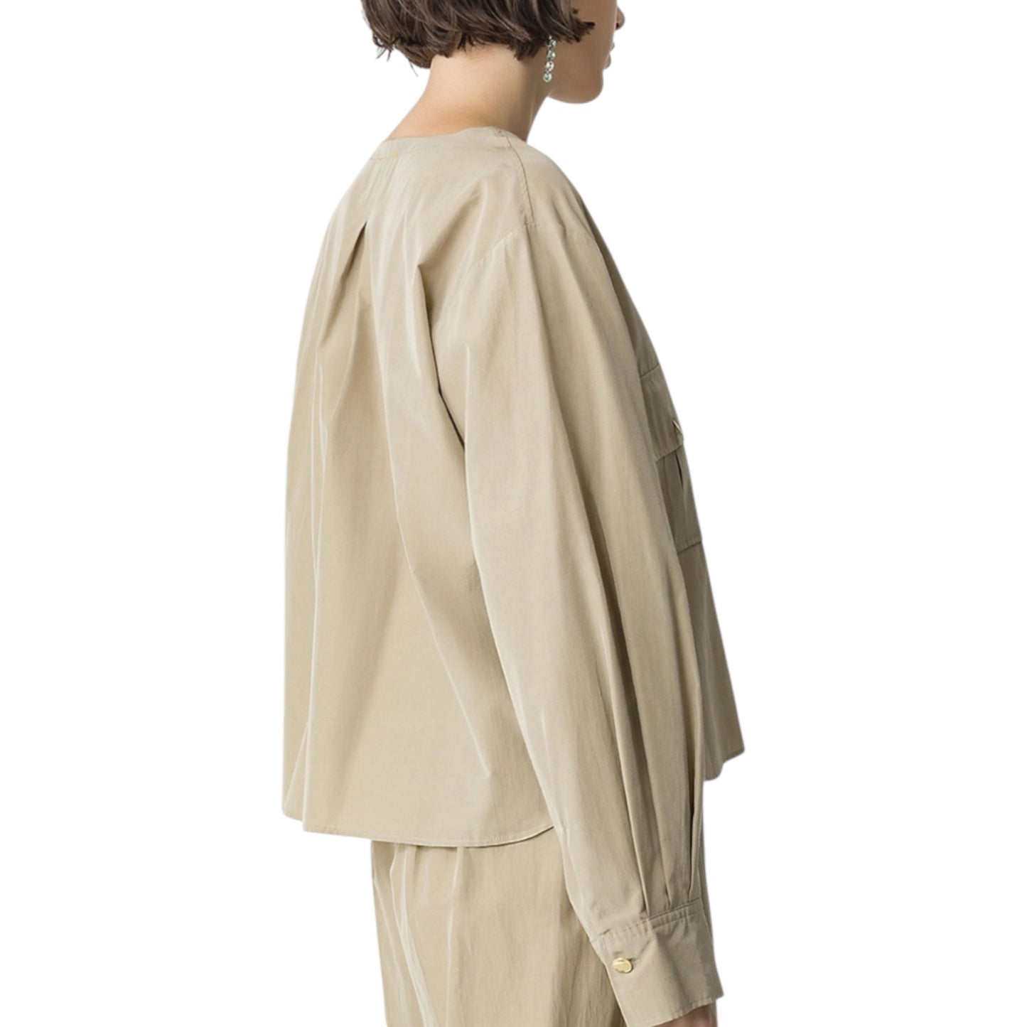 The Golden Saharienne: A Taffeta Whisper of Masculine Romance