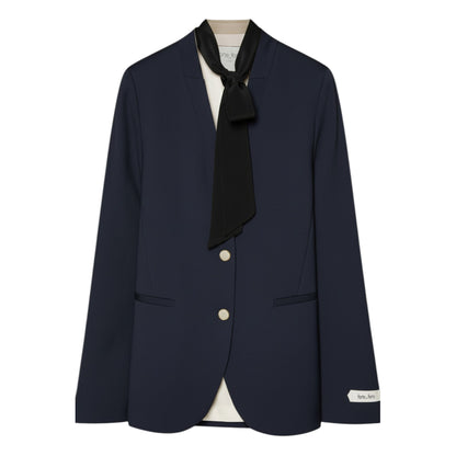 Timeless Echoes: The Grain de Poudre Jewel Blazer