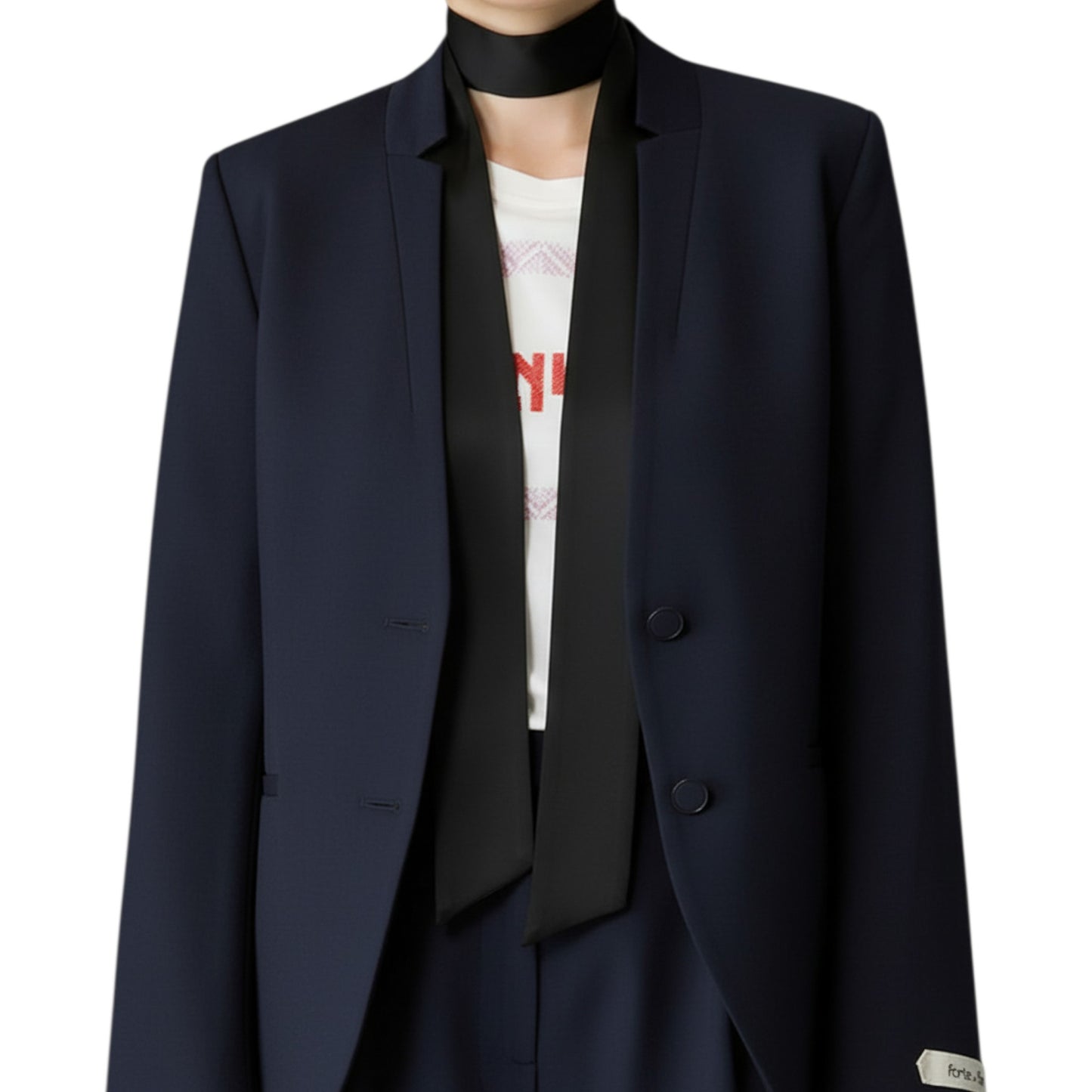 Timeless Echoes: The Grain de Poudre Jewel Blazer