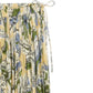 Botanical Reverie: The Micro-Pleat Maxi Muse