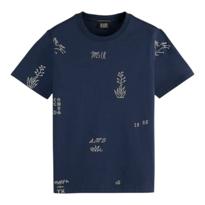 Graphic Illusion: The Embroidered-Look Statement Tee