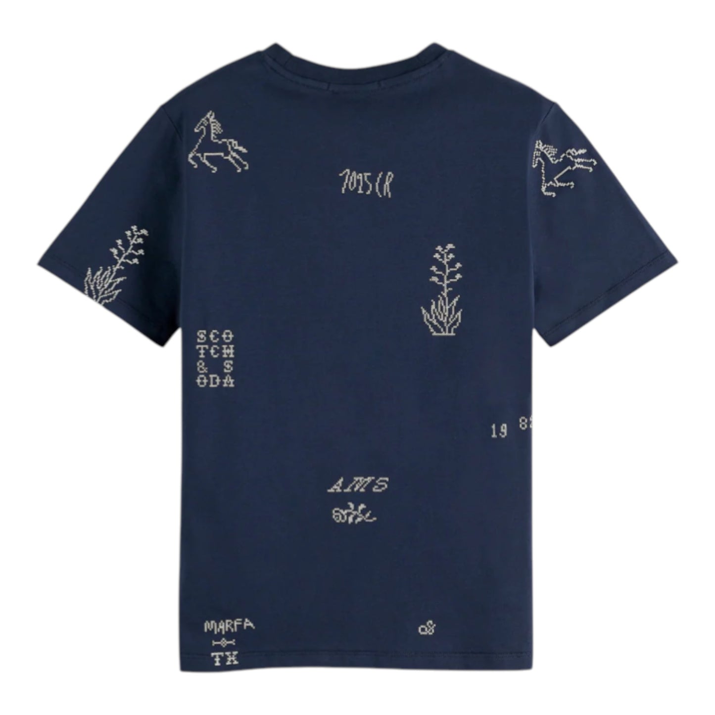 Graphic Illusion: The Embroidered-Look Statement Tee