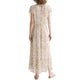 Celestial Flow: The Gathered Side-Tie Maxi