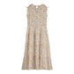 Celestial Flow: The Gathered Side-Tie Maxi