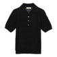 THE LUMINANCE OF TEXTURE: EYELET SHEER POLO KNIT