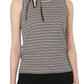 The Art of Ties: Slit Ribbon Tank Top