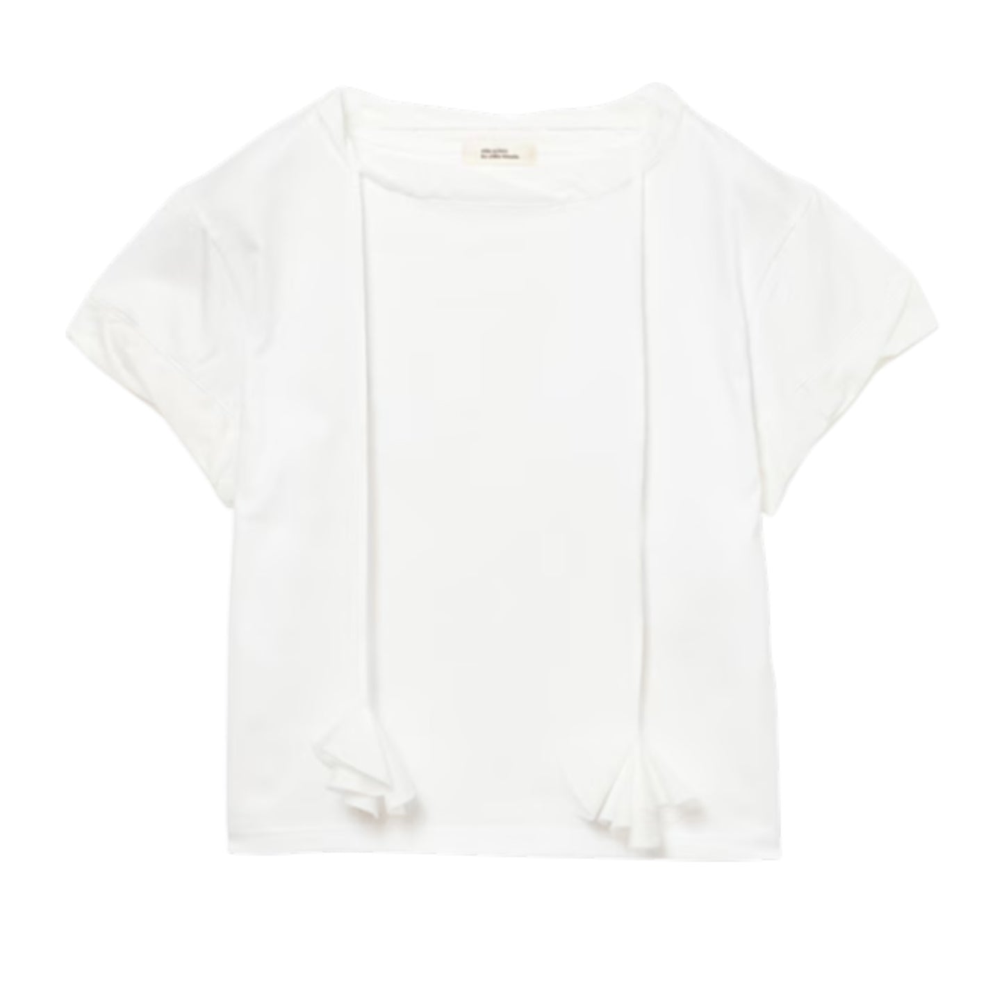 Petal Dance: The Twisted Ribbon Couture Tee