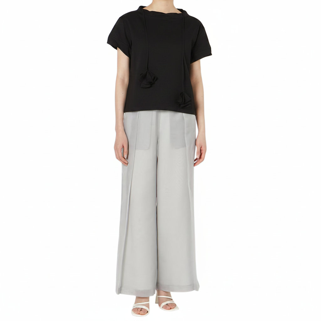 Petal Dance: The Twisted Ribbon Couture Tee