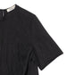 Sculptural Shadow: The Silk Crinkle Cross Blouse