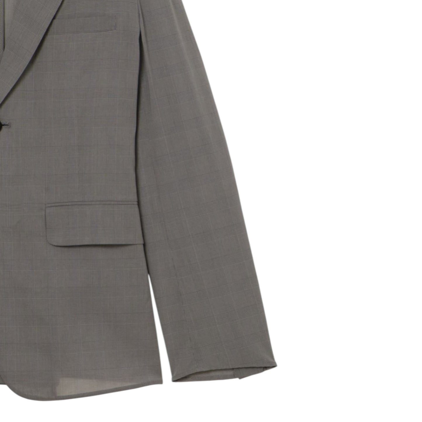 Ethereal Plaid: The Sheer Back-Lace Symphony