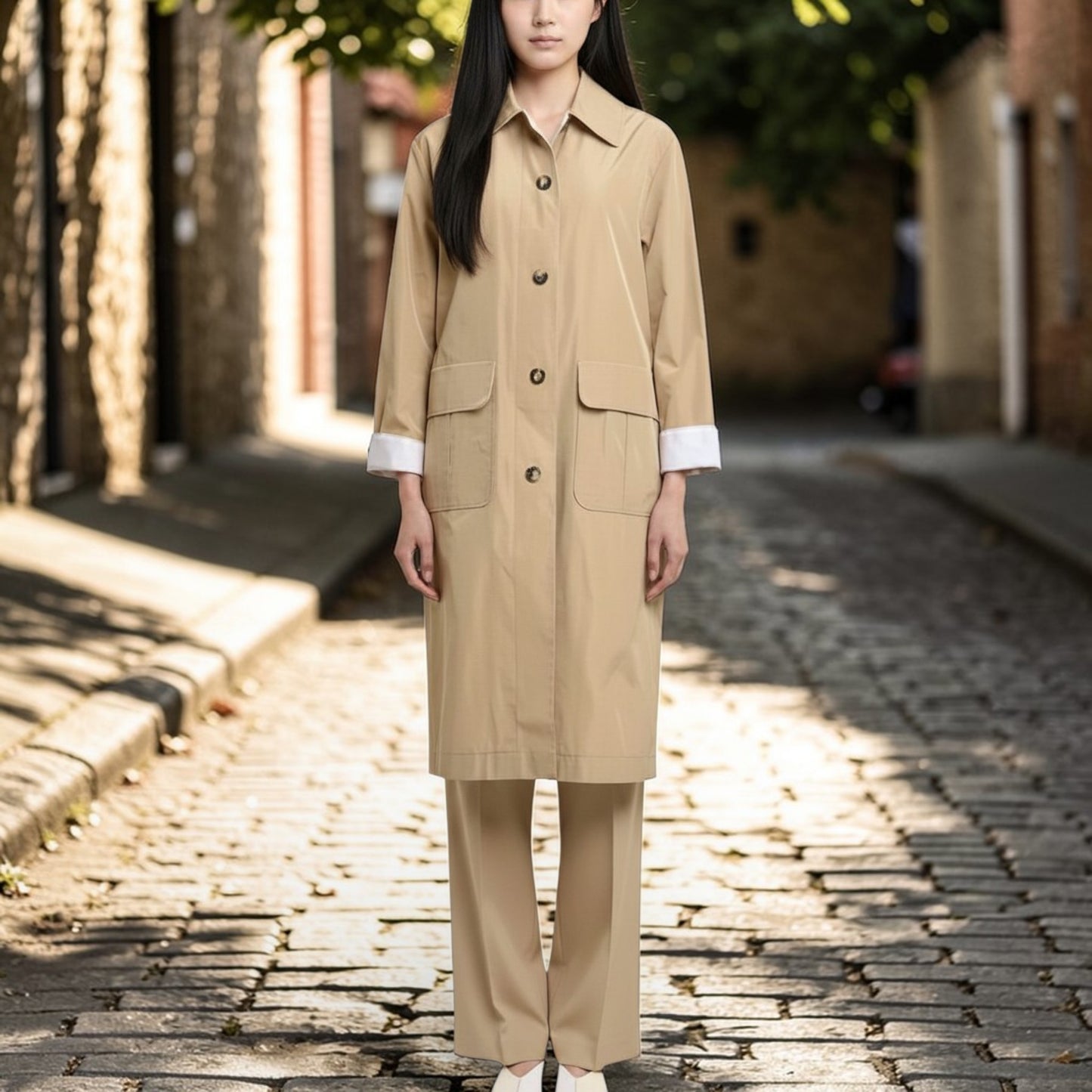 Urban Ethereal: The Technical Air-Dust Coat