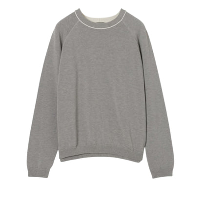 Architectural Minimalism: The Contrast Stitch Pullover