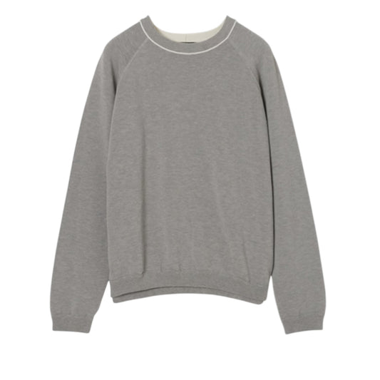 Architectural Minimalism: The Contrast Stitch Pullover