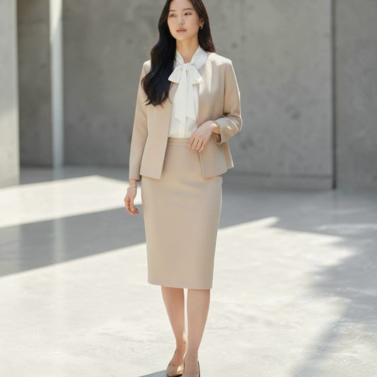 THE TIMELESS ARCHIVE: TRIACETATE DOUBLE CLOTH SEMI-PENCIL