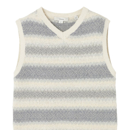 THE ETHEREAL HERITAGE: SILK LINEN FAIR ISLE VEST