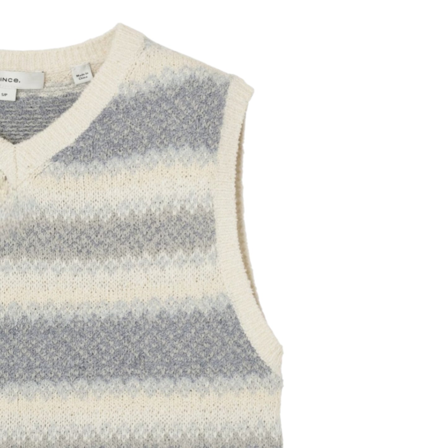 THE ETHEREAL HERITAGE: SILK LINEN FAIR ISLE VEST