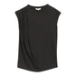 SCULPTURAL FLUIDITY: ASYMMETRIC DRAPED TOP