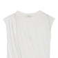 SCULPTURAL FLUIDITY: ASYMMETRIC DRAPED TOP