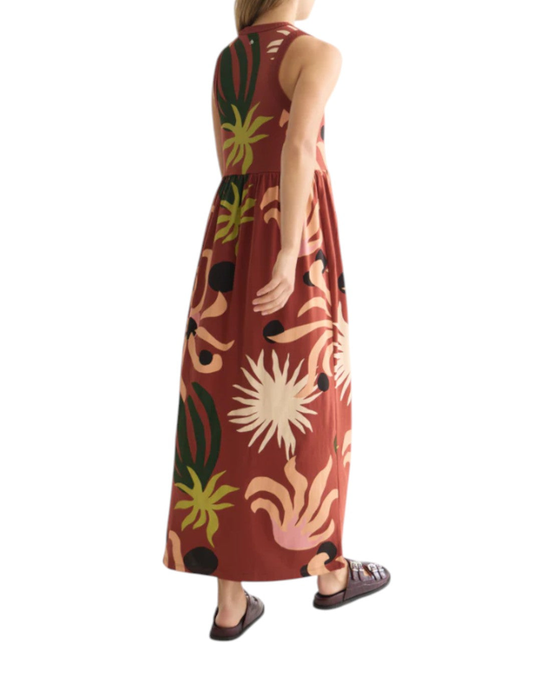 DESERT HAWAIIAN REVERIE: THE BURNT HENNA MAXI