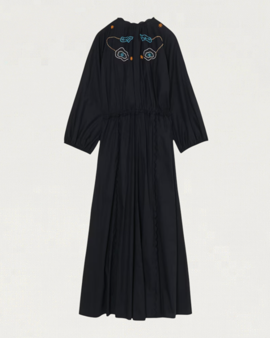 MIDNIGHT GARDEN EMBROIDERY: THE ROMANTIC MAXI