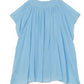 AZURE BREEZE AND LUXURIOUS GATHERS: THE ESSENTIAL BOIL SHIRT