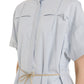 ARCHITECTURAL SILHOUETTE AND URBAN COOL: THE STRETCH COTTON DRESS