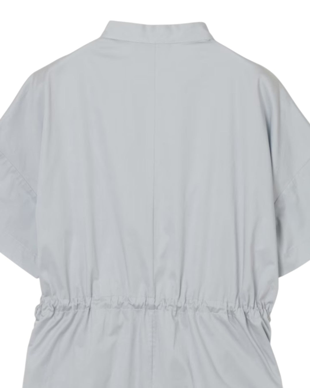 ARCHITECTURAL SILHOUETTE AND URBAN COOL: THE STRETCH COTTON DRESS