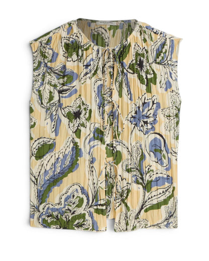 WHISPERS OF BOHEMIAN BREEZE: THE VERSATILE PLEAT TOP