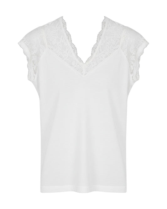 THE LAYERED POETRY: THE ESSENTIAL LACE TOP