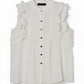 ARCHITECTURAL ROMANCE: THE TAPERING RUFFLE BLOUSE