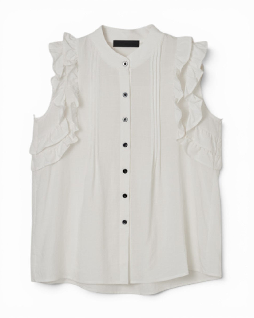 ARCHITECTURAL ROMANCE: THE TAPERING RUFFLE BLOUSE