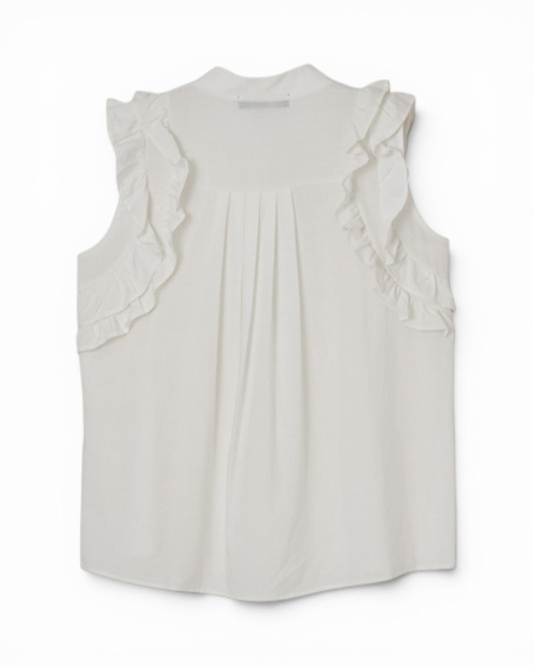 ARCHITECTURAL ROMANCE: THE TAPERING RUFFLE BLOUSE