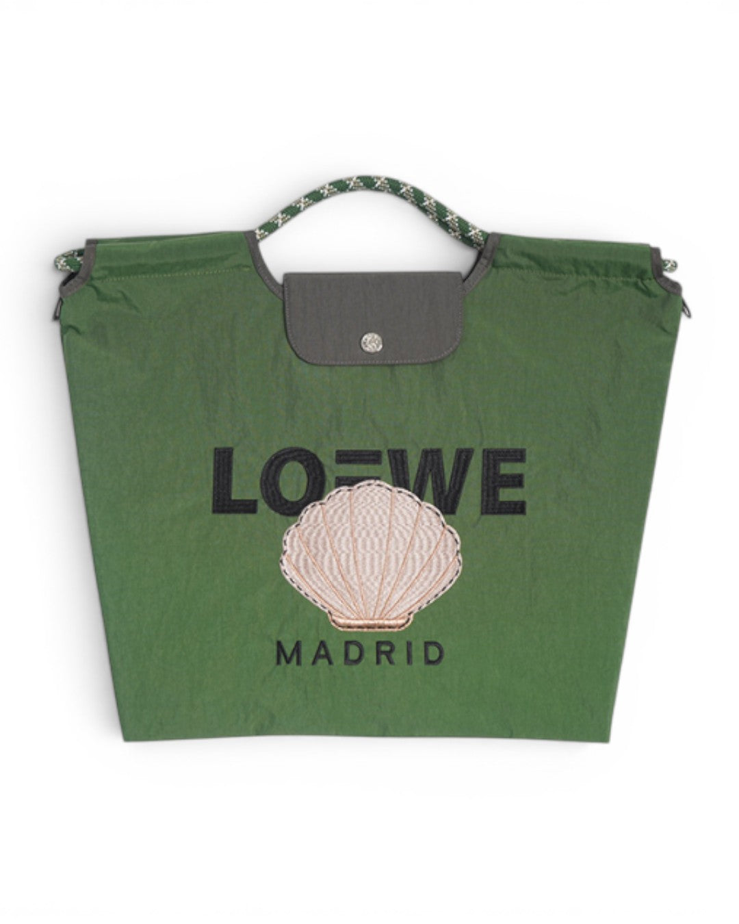 LES VACANCES À PARIS: THE SHELL EMBROIDERY TOTE