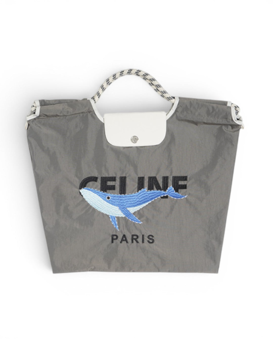 CHIC OCÉAN PARIS: THE WHALE EMBROIDERY TOTE