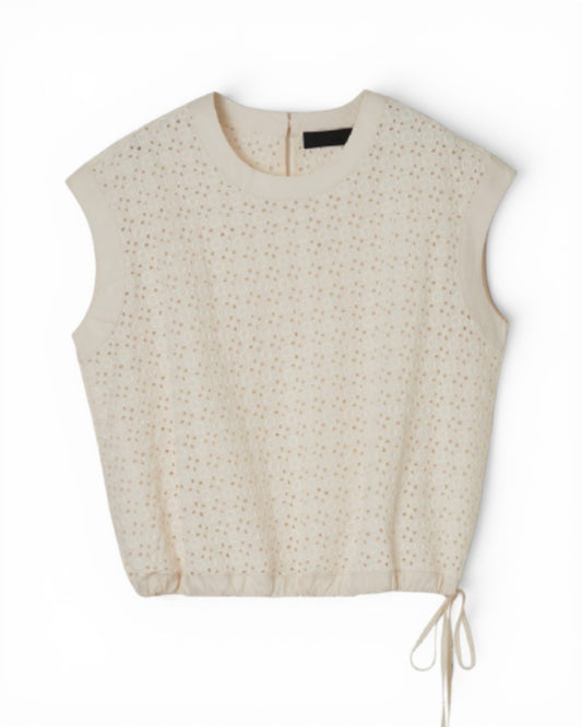 WHISPER OF SUMMER LIGHT: THE OVER-LACE BLOUSE