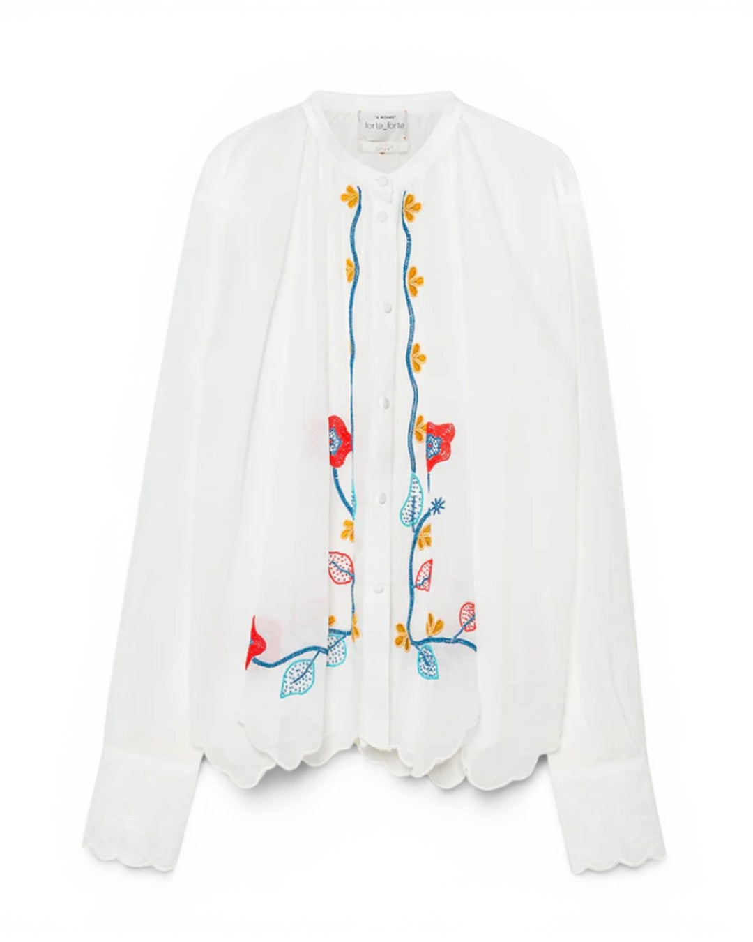 POETIC SUMMER BREEZE: THE EMBROIDERY DREAM SHIRT