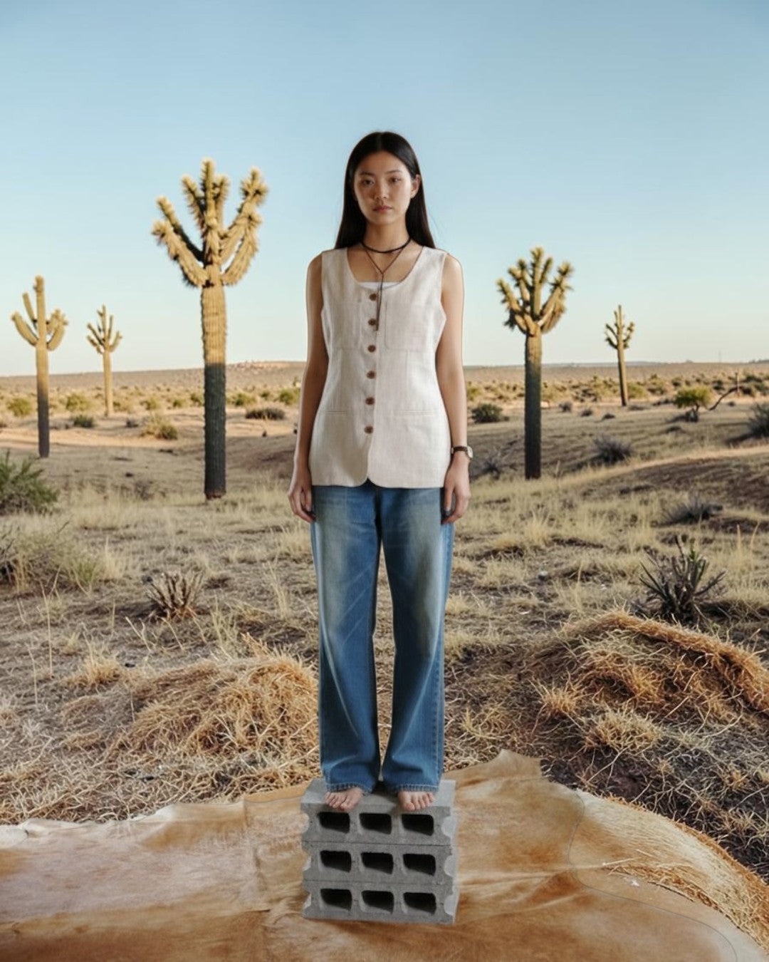 THE NEW DENIM CONCEPT: LUXE SEMI-WIDE JEANS