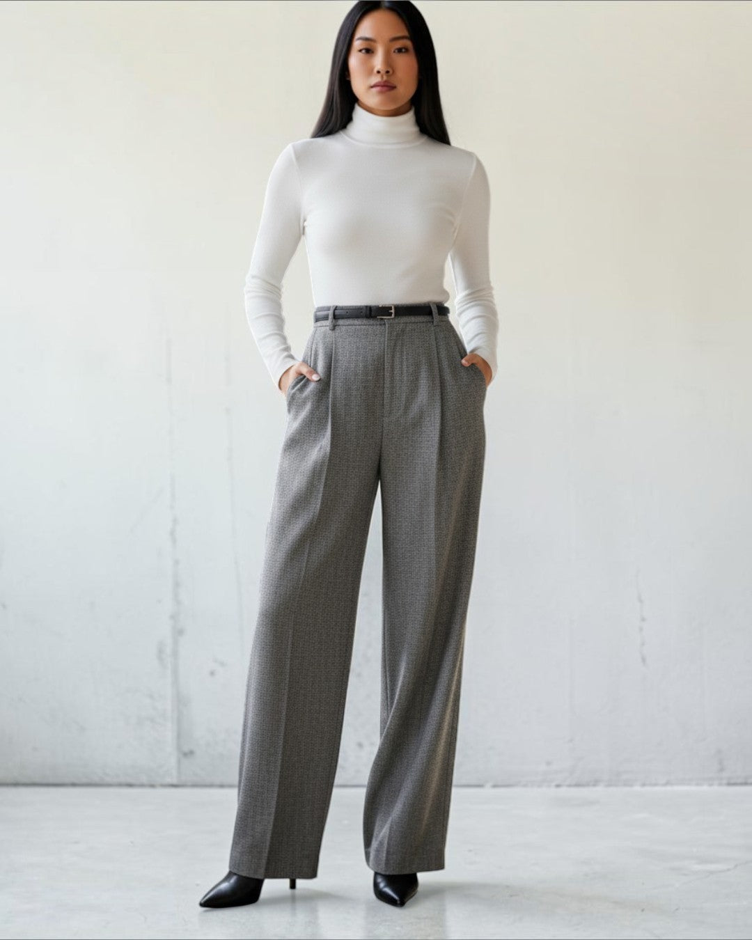 SECOND-SKIN SERENITY: ESSENTIAL STRETCH-TURTLENECK