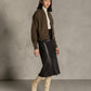 ARCHITECTURAL FLUIDITY: PONTE KNIT BOMBER