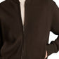ARCHITECTURAL FLUIDITY: PONTE KNIT BOMBER