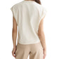 ELEGANCE IN A TWIST: TWISTED NECKLINE T-SHIRT